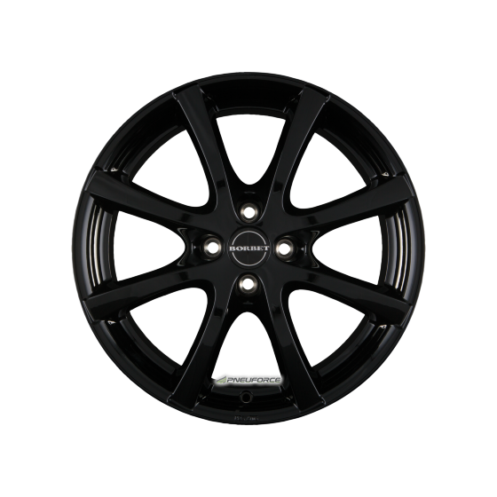 BORBET - LV4 BLACK GLOSSY 7X17 LK:4/108 ET:38 ML:72,5