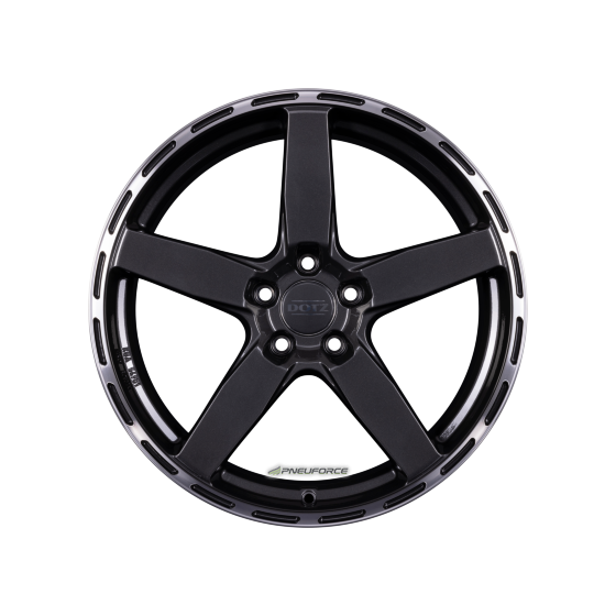 DOTZ - MARINABAY DARK GUNMETAL/POLISHED LIP 9,5X19 LK:5/120 ET:40 ML:72,6