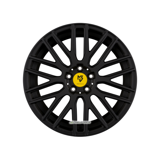 MB-DESIGN KV4 Schwarz Stumpfmatt Gepulvert