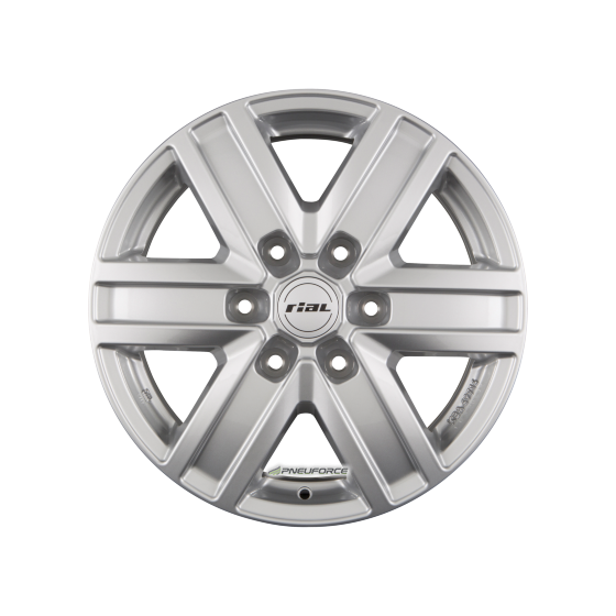 RIAL - TRANSPORTER POLAR-SILBER 6,5X16 LK:6/120 ET:50 ML:74,6