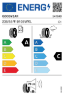 GOODYEAR F1-AS3 235/55 R19 105W XL