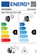 EVERGREE EAR30 285/70R195 146/144M