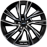 AEZ - HAVANNA DARK BLACK/POLISHED 9X20 LK:5/108 ET:38,5 ML:63,4