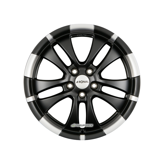 RONAL - R59 JETBLACK-MATT-HORNKOPIERT 7,5X17 LK:5/112 ET:48 ML:76