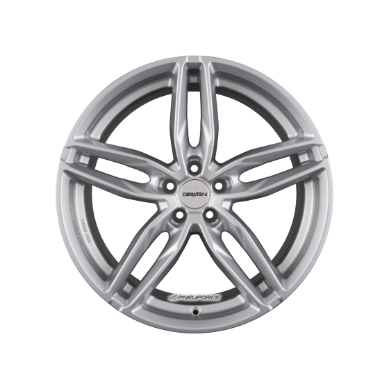 CARMANI - 13 TWINMAX WHITE SILVER 9X20 LK:5/112 ET:25 ML:66,6