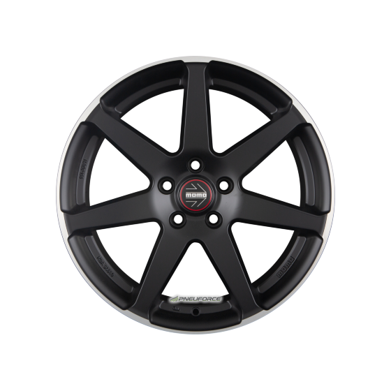 MOMO - SEVEN BLACK MATT POLISH 8,5X19 LK:5/112 ET:42 ML:72,3