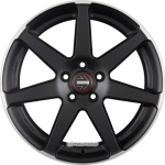 MOMO - SEVEN BLACK MATT POLISH 8,5X19 LK:5/112 ET:42 ML:72,3