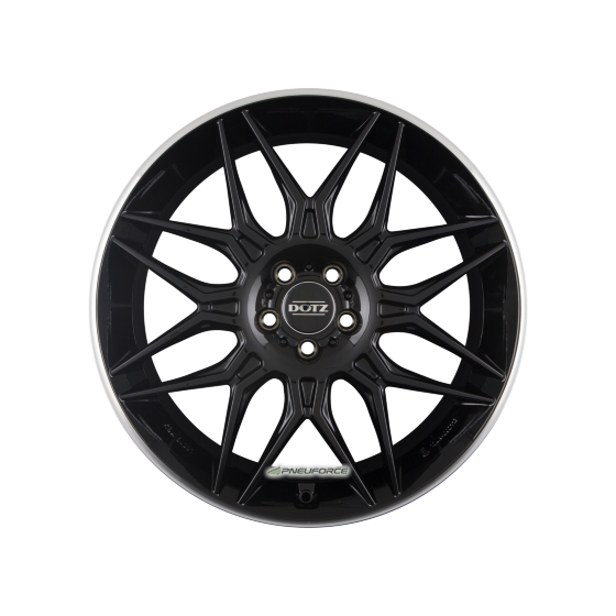 DOTZ LONGBEACH DARK - Schwarz Glänzend Poliertes Horn