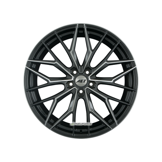 AEZ - PORTO DARK GUNMETAL/POLISHED 8X19 LK:5/112 ET:50 ML:70,1