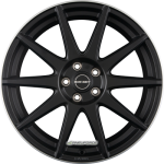 BORBET GTX Black Matt Rim Silver