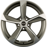 BORBET S Graphite Polished Matt