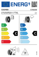 COOPER AT3-S2 275/55 R20 117T