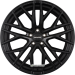 CARMANI - 20 LUDWIG BLACK MATT 8X18 LK:5/112 ET:30 ML:66,7