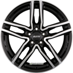 ALUTEC - IKENU DIAMOND-BLACK FRONTPOLISHED 9X19 LK:5/112 ET:20 ML:66,5