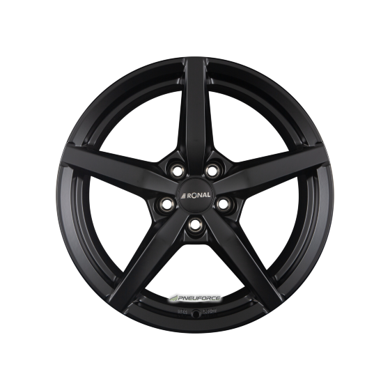 RONAL - R69 JETBLACK-MATT 8X18 LK:5/120 ET:55 ML:65,06