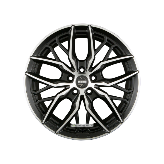 MOMO SPIDER Matt Black Diamond Cut