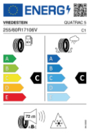 VREDEST. QUAT-5 255/60 R17 106V