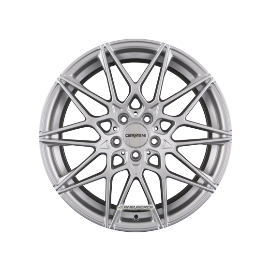 CARMANI - 18 KNUT WHITE SILVER 8X19 LK:5/112 ET:45 ML:66,7