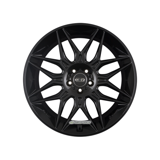 DOTZ LONGBEACH BLACK - Schwarz Glänzend