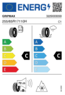 GRIPMAX ST-M/S 255/65 R17 110H