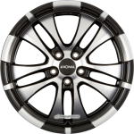 RONAL - R59 JETBLACK-FRONTKOPIERT 7,5X17 LK:5/112 ET:52 ML:76