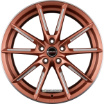 BORBET LX Copper Matt Spoke Rim Polished