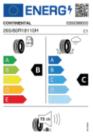 CONTINENTAL - CROSSCONTACT RX FR M+S (TL)