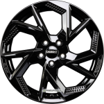DEZENT AP BLACK - Schwarz Glänzend