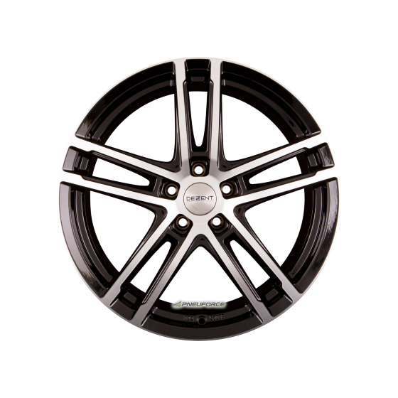 DEZENT - TZ DARK -FORD BLACK/POLISHED ECE 7,5X17 LK:5/108 ET:55 ML:63,4