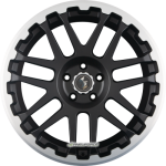 ETABETA - COMBAT CV BLACK MATT LIP + CAP POL. 9X20 LK:6/139,7 ET:30 ML:67,1