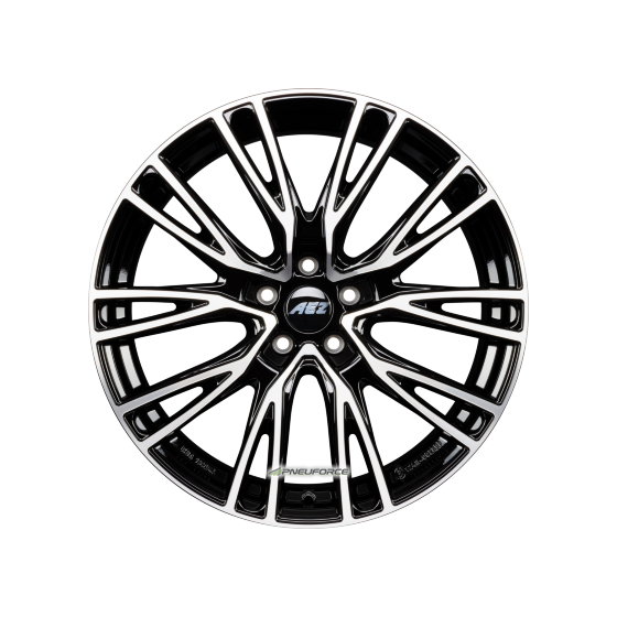 AEZ - SEATTLE DARK BLACK/POLISHED 10,5X22 LK:5/130 ET:47 ML:66,6