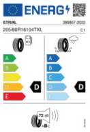 STRIAL RO-TER 205/80 R16 104 T XL