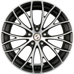 ETABETA - PIUMA-C BLACK MATT FULL POL. 8,5X19 LK:5/120 ET:35 ML:78,1