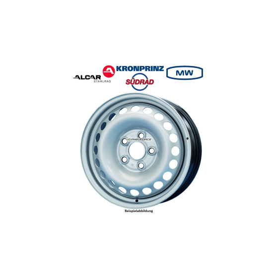 ALCAR STAHLFELGEN -  6X16 LK:5/100 ET:40 ML: