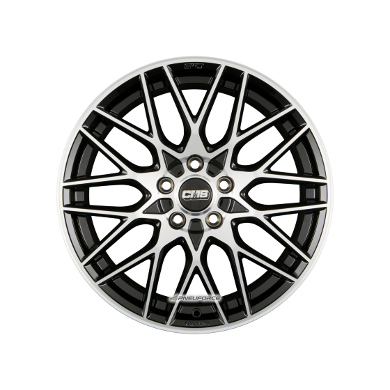 CMS-WHEELS - C25 DIAMANT SCHWARZ GLANZ 7X17 LK:5/108 ET:50 ML:63,4