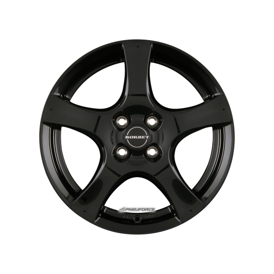 BORBET - F BLACK GLOSSY 6X15 LK:4/100 ET:40 ML:64