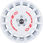 OZ RALLY RACING Race White + Red Lettering