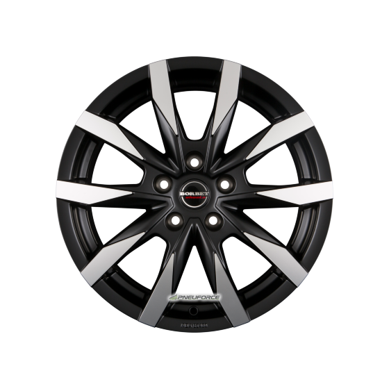 BORBET - CW5 BLACK POLISHED MATT 6,5X16 LK:5/120 ET:60 ML:65,1