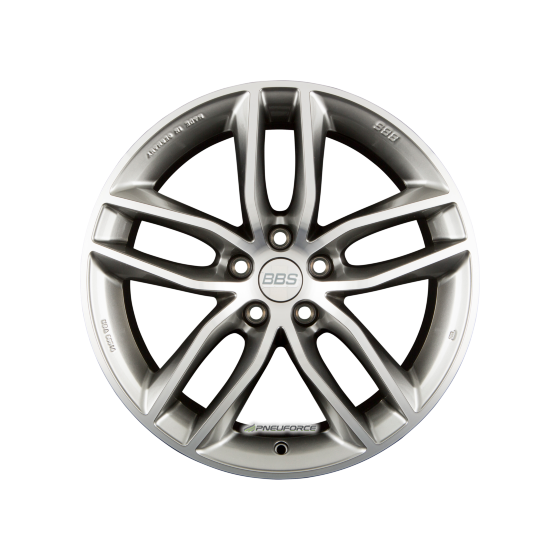 BBS SX Platinum Silber Diamantgedreht
