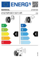 MARSHAL KC53 215/75R16C 116/114R