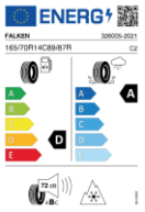 FALKEN VAN01 165/70 R14 89/87R