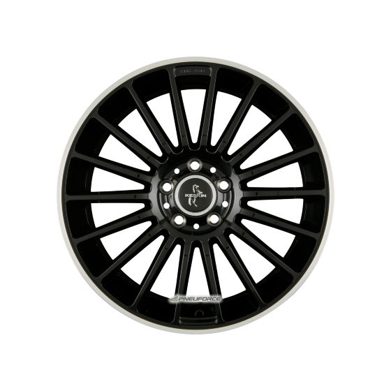 KESKIN TUNING - KT15 BLACK LIP POLISH 8,5X20 LK:5/112 ET:42 ML:66,6