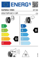 SUPERIA ECO-4S 205/75 R16 113R