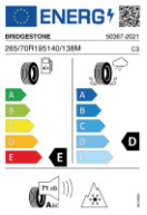 BRIDGEST M-788 265/70R195 140/138M
