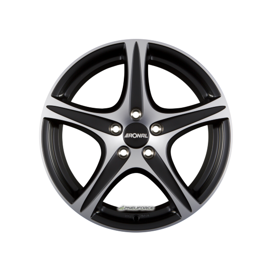 RONAL - R56 MATTSCHWARZ-FRONTKOPIERT 8X18 LK:5/120 ET:45 ML:82