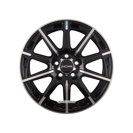 RONAL - R60-BLUE JETBLACK-FRONTKOPIERT 6,5X16 LK:5/108 ET:50 ML:76