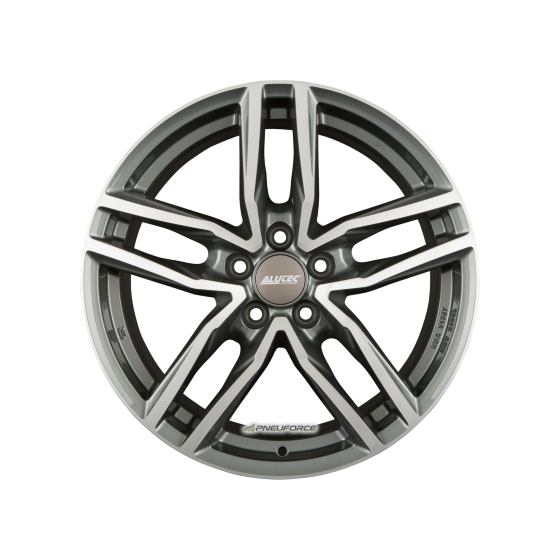 ALUTEC - IKENU GRAPHIT FRONTPOLIERT 7,5X17 LK:5/100 ET:38 ML:57,1