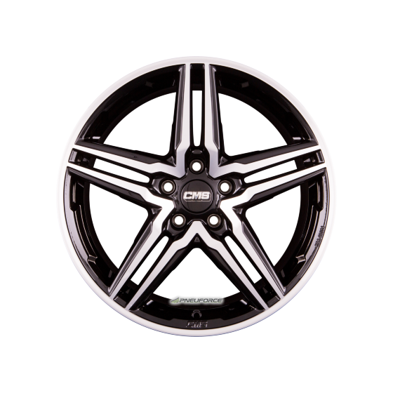 CMS-WHEELS - C29 DIAMANT SCHWARZ GLANZ 8,5X20 LK:5/114,3 ET:35 ML:64,1