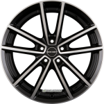 BORBET W Black Polished Glossy