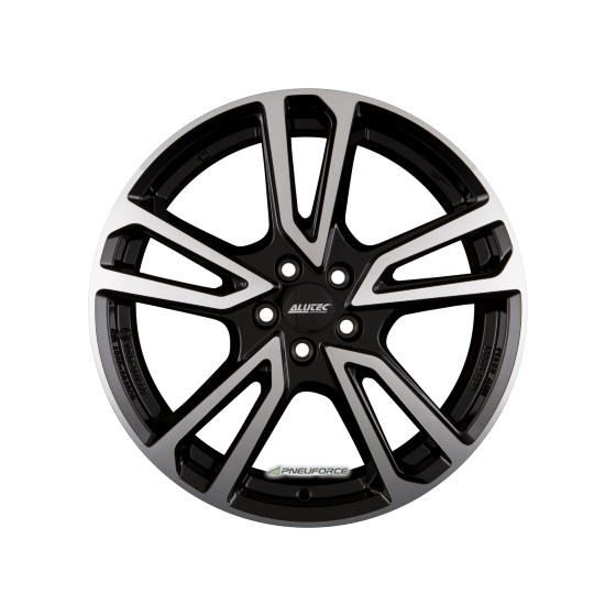 ALUTEC - TORMENTA DIAMANT-SCHWARZ FRONTPOLIERT 7X17 LK:5/100 ET:51 ML:57,1